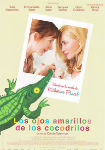 Los ojos amarillos de los cocodrilos